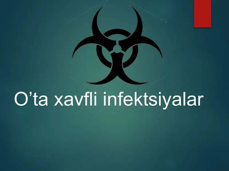 O’taxavfli infektsiyalar 1