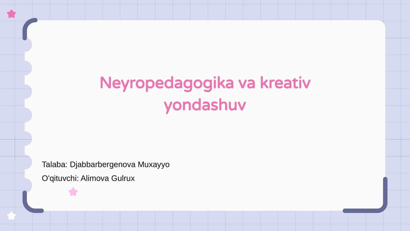 Neyropedagogika va kreativ yondashuv 1