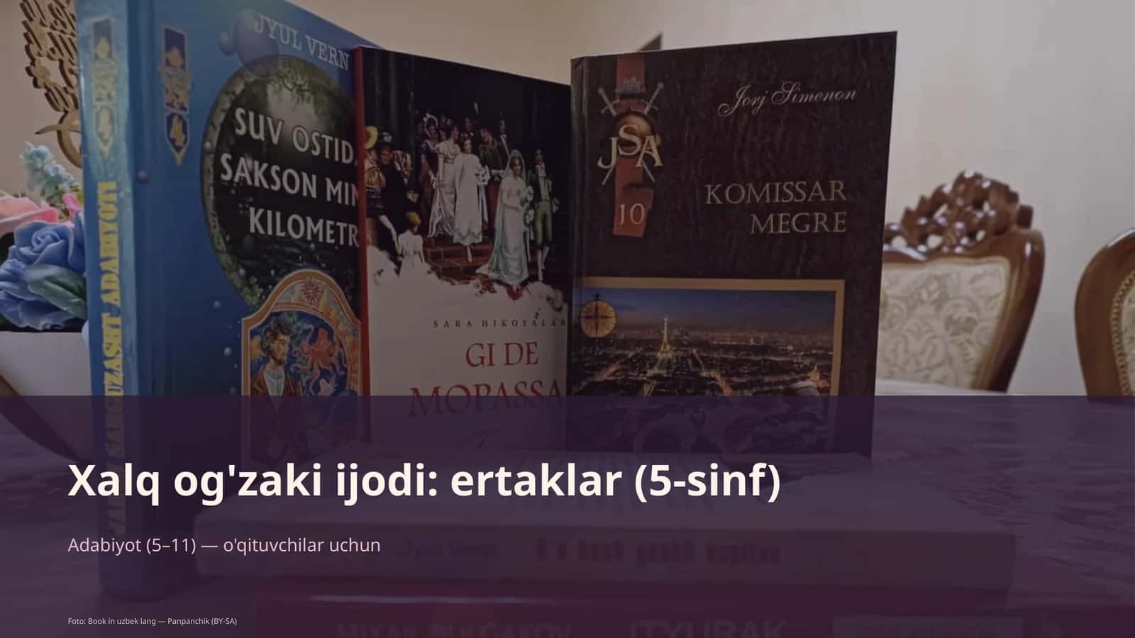 Xalq og'zaki ijodi: ertaklar (5-sinf) 1