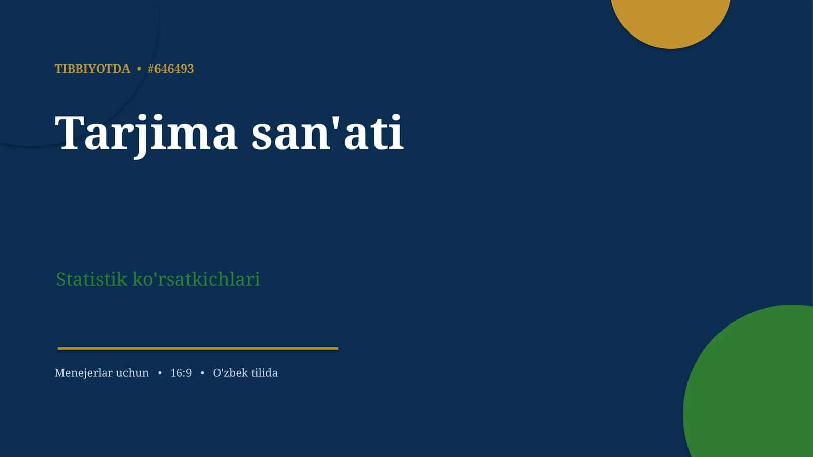 Tarjima san'ati 1