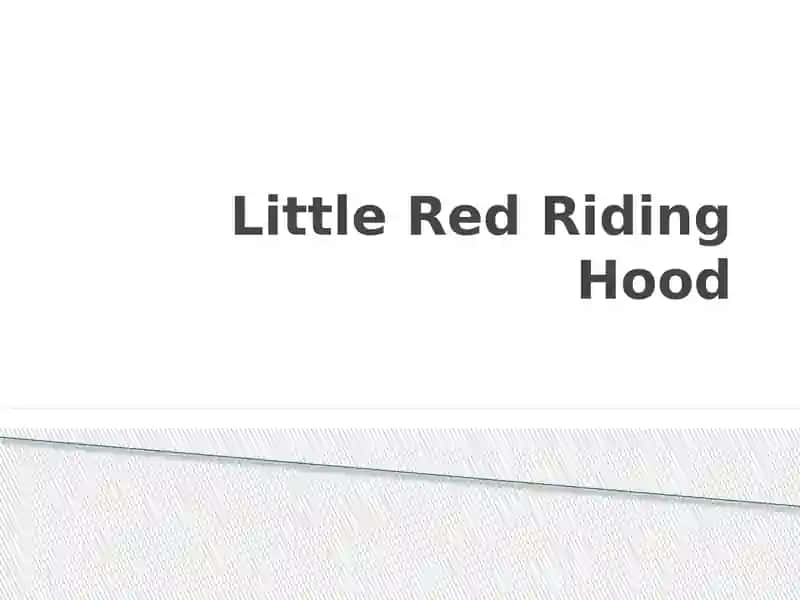 Little Red Riding Hood