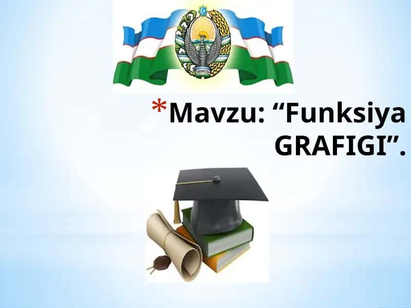 Funksiya GRAFIGI 1