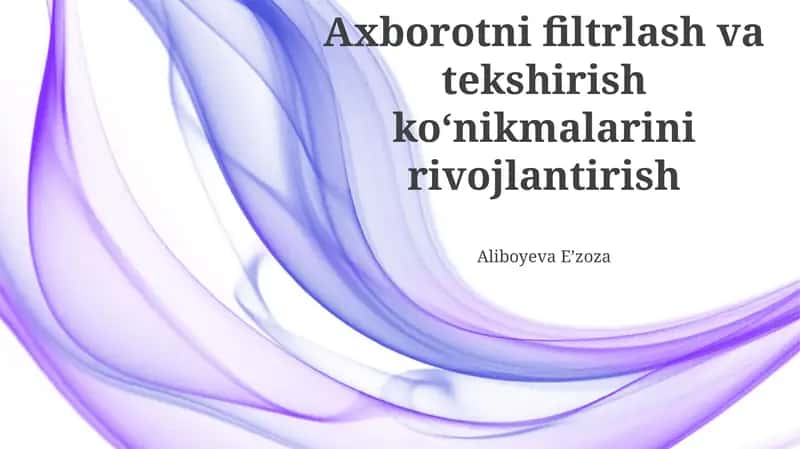 Sensatsionizm va Propaganda Texnikalari 1