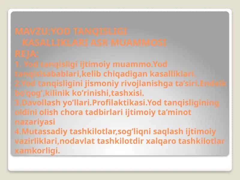 Yod tanqisligi kasalliklari 1