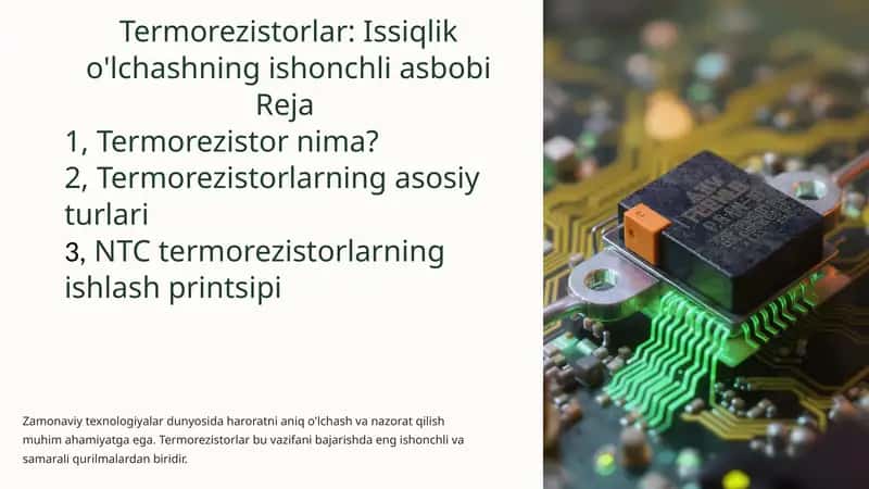 Termorezistorlar 1