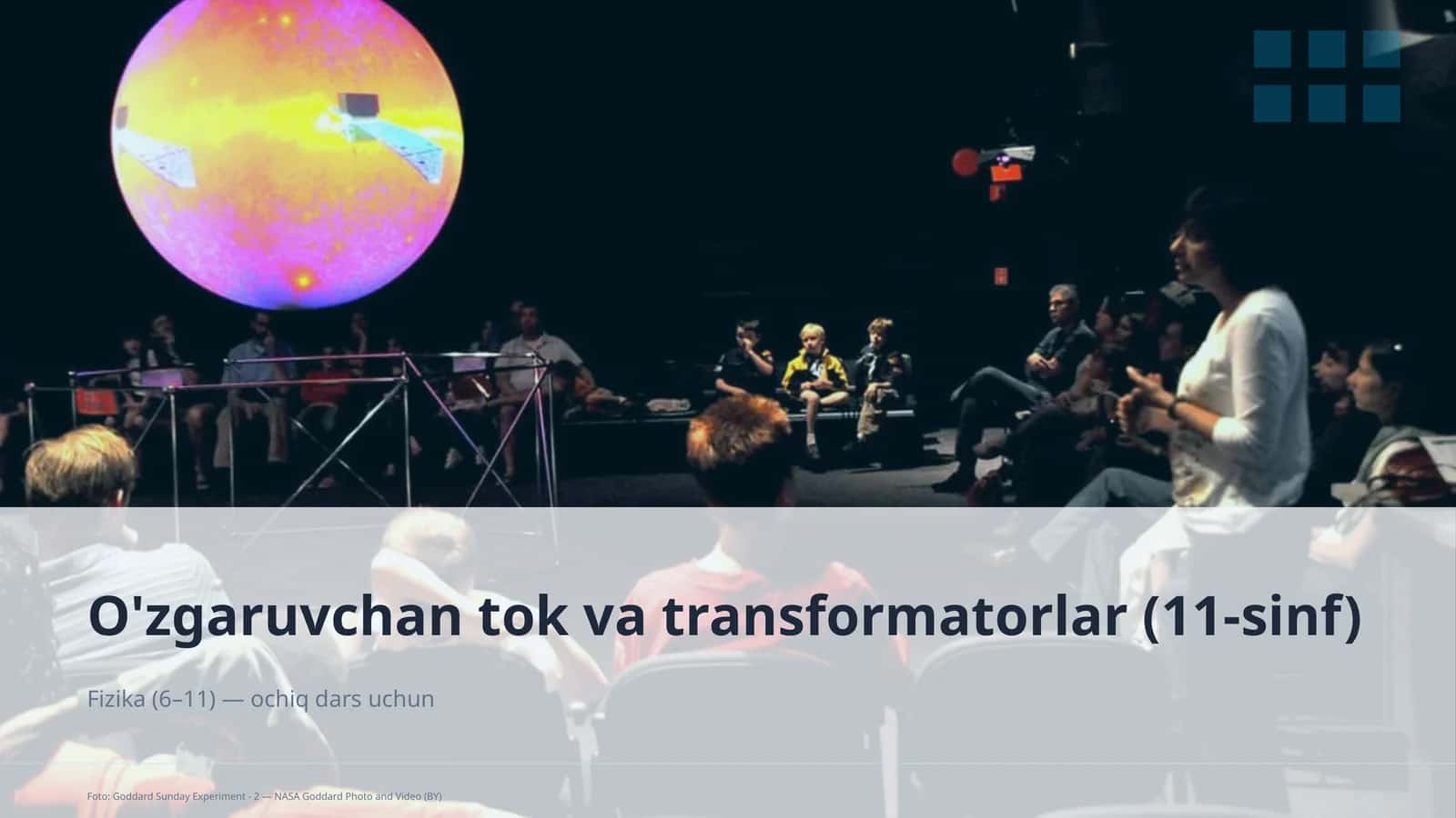 O'zgaruvchan tok va transformatorlar (11-sinf) 1