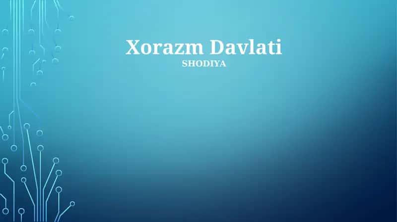 Xorazm Davlati 1