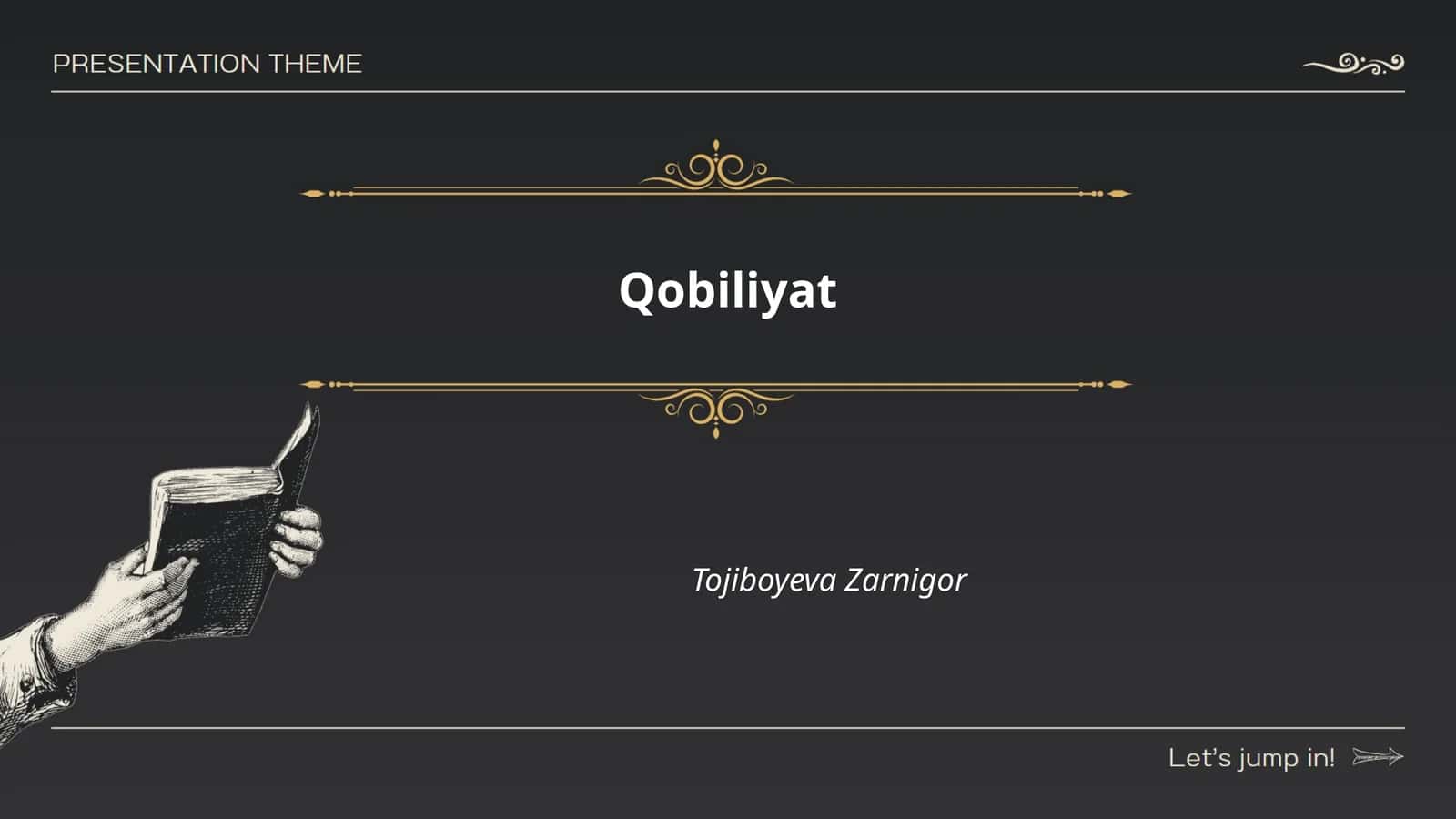 Qobiliyat 1