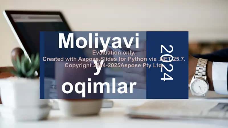 Moliyaviy oqimlar 1