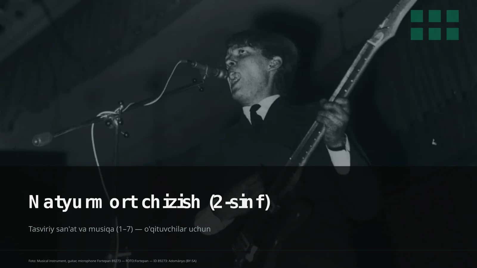 Natyurmort chizish (2-sinf) 1