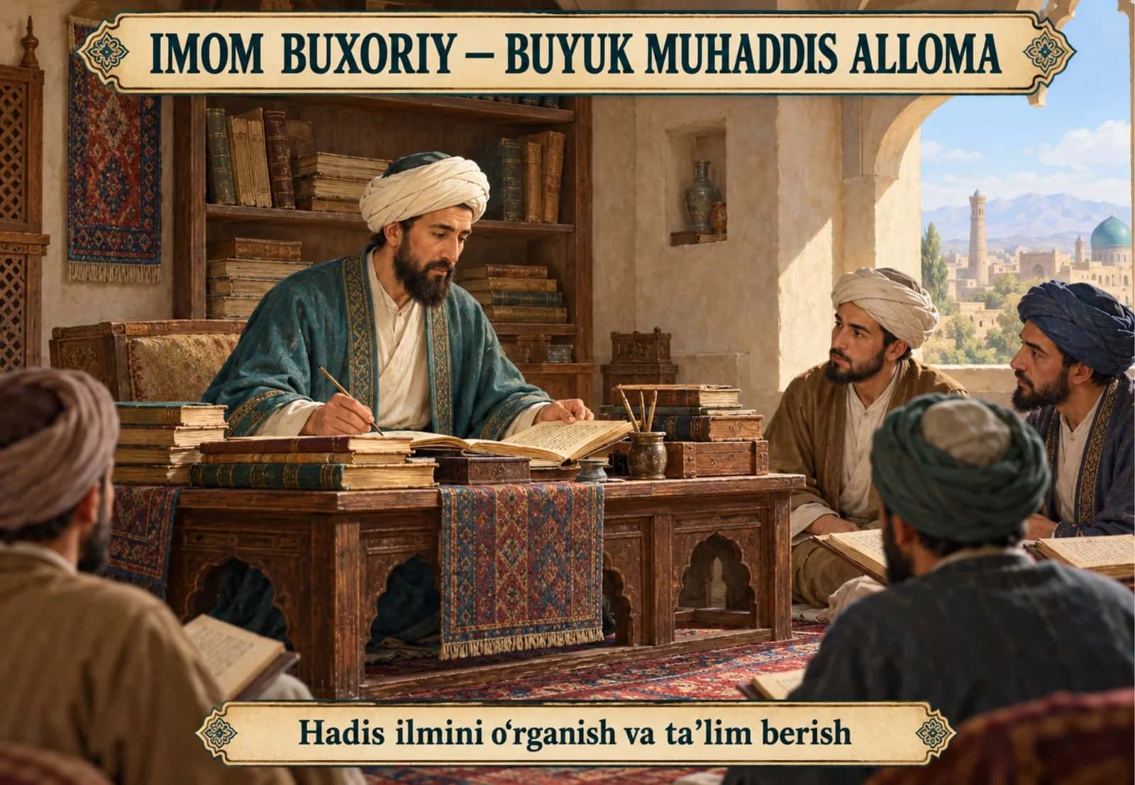 Imom Buxoriy — buyuk muhaddis alloma. 1