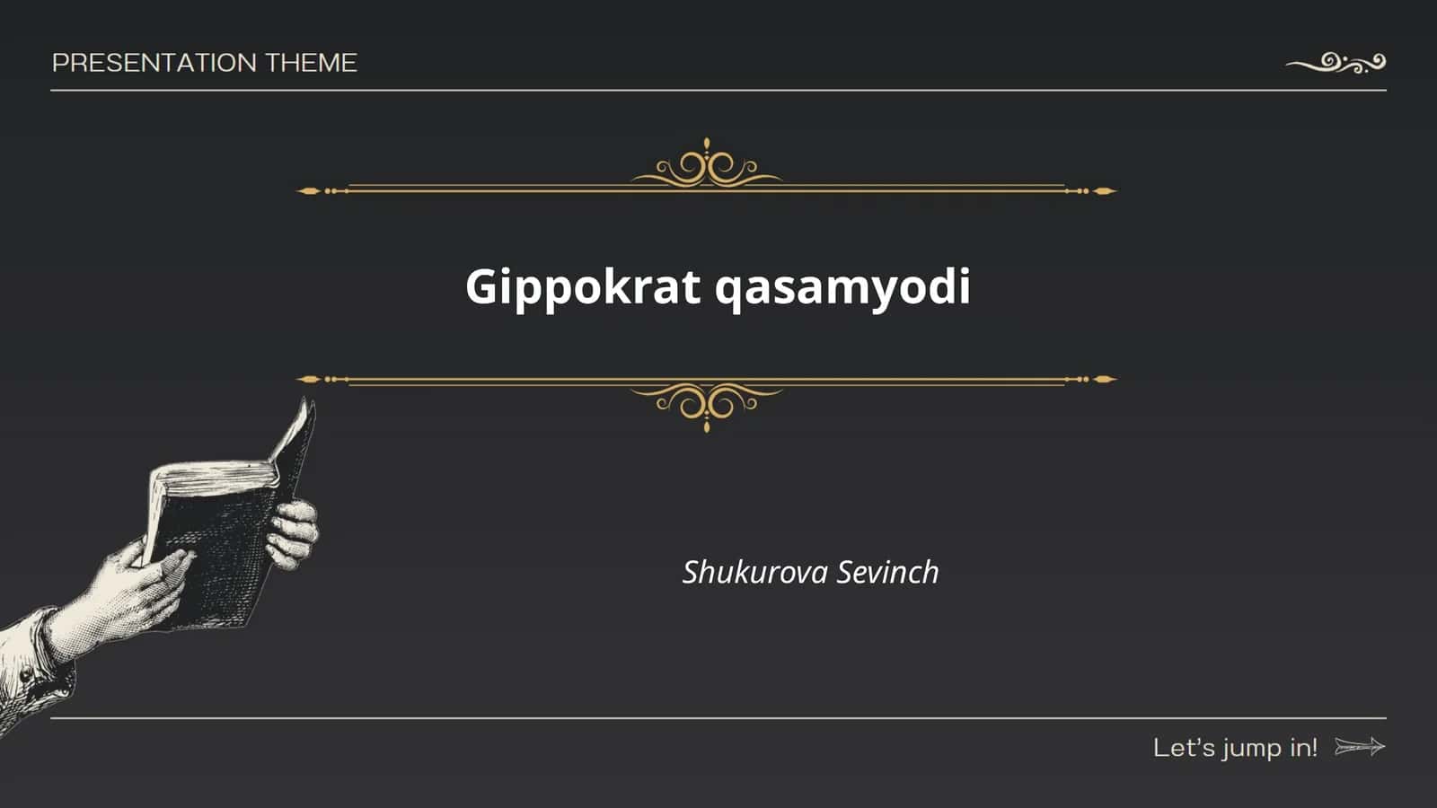 Гиппократ Қасамёдининг тарихи 1
