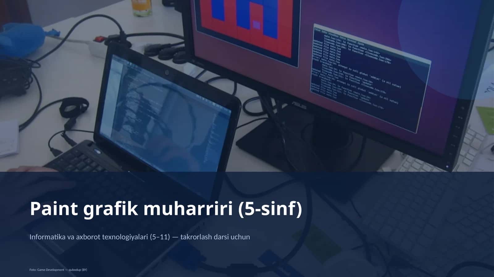 Paint grafik muharriri (5-sinf) 1