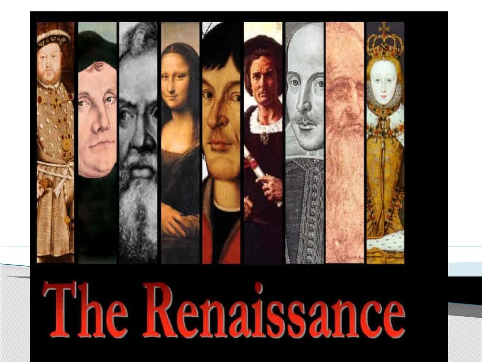 The English Renaissance 1