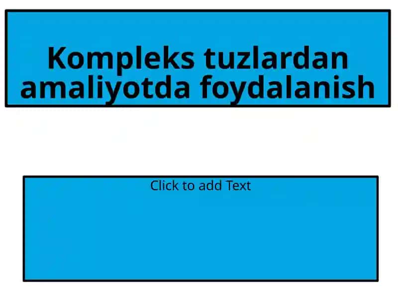 Kompleks tuzlar