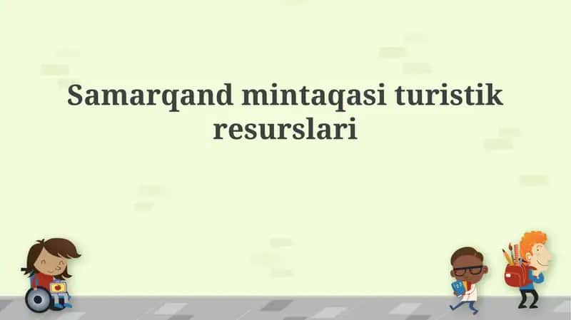 Samarqandmintaqa turistik resurslari 1