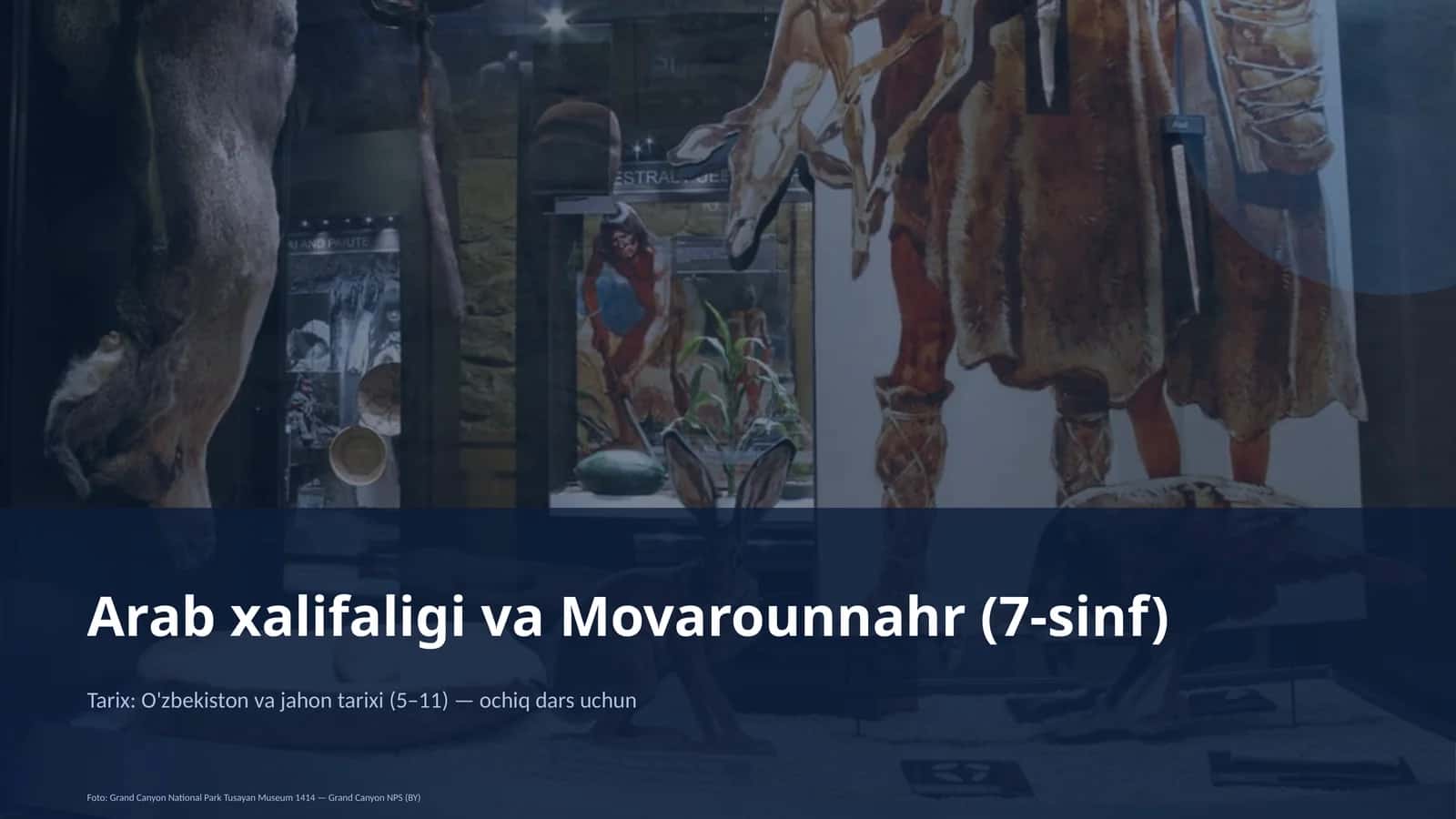 Arab xalifaligi va Movarounnahr (7-sinf) 1