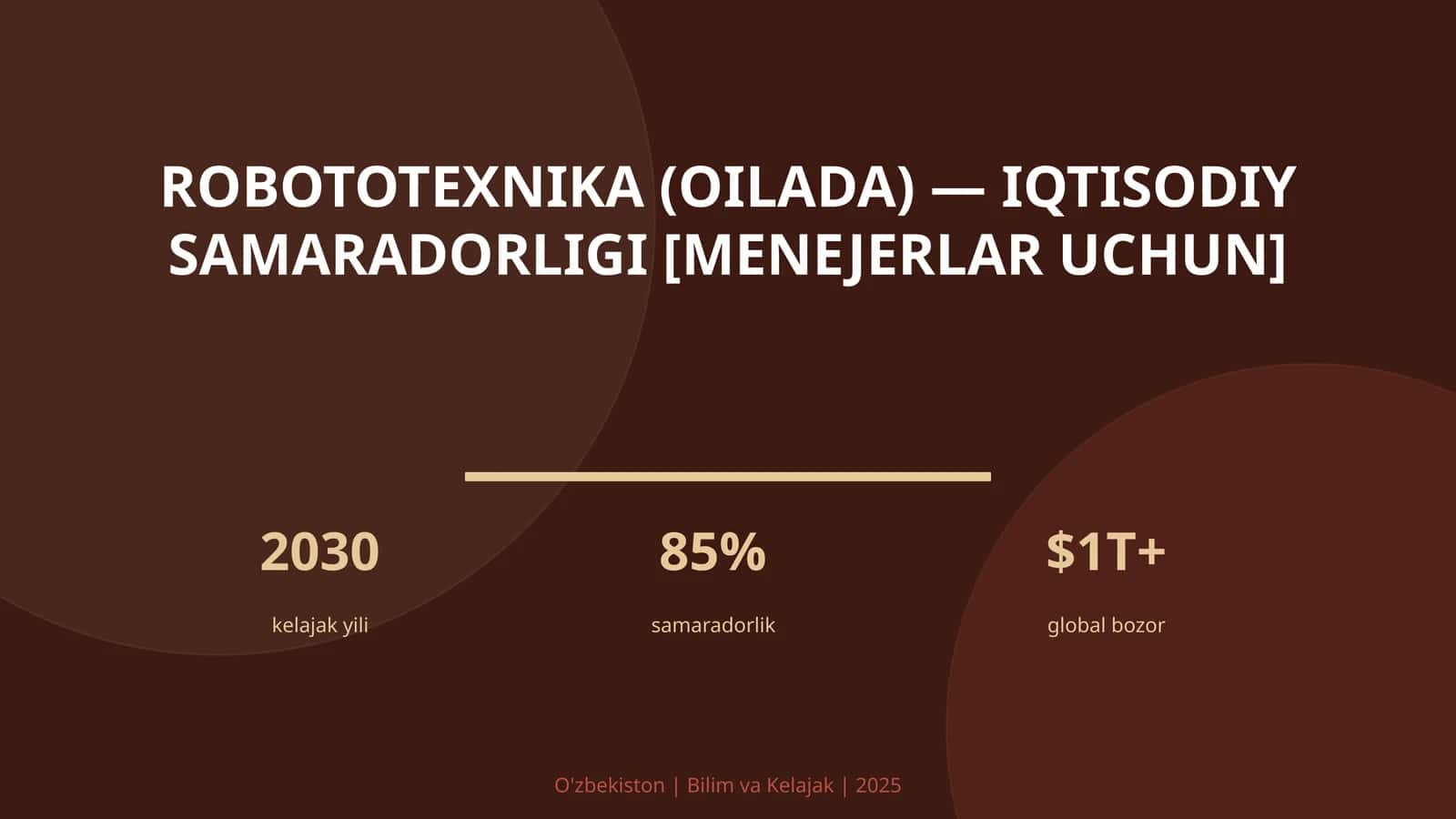 ROBOTOTEXNIKA (OILADA) 1