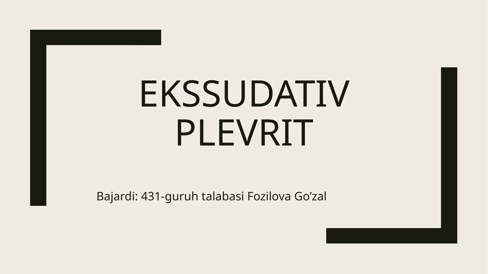 plevrit 1