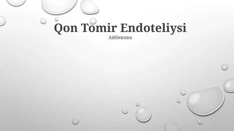 QonTomir Endoteliysi 1