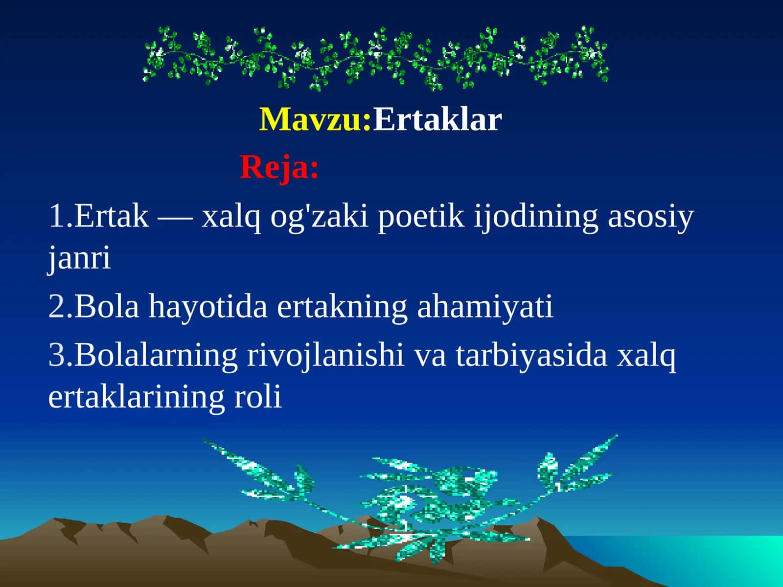 Ertaklar 1
