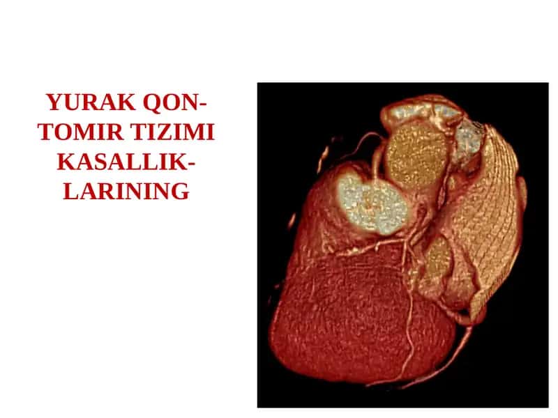 YURAK QON-TOMIR TIZIMI KASALLIKLARI 1