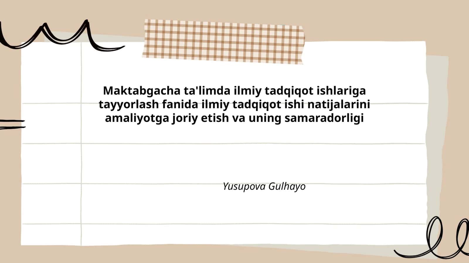 Ilmiy tadqiqot natijalarini maktabgacha ta'lim tizimiga integratsiya qilish usullari 1