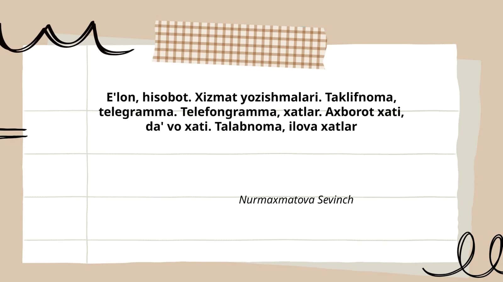 E'lonlar yozish usullari 1