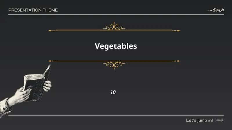 Types of Vegetables 1