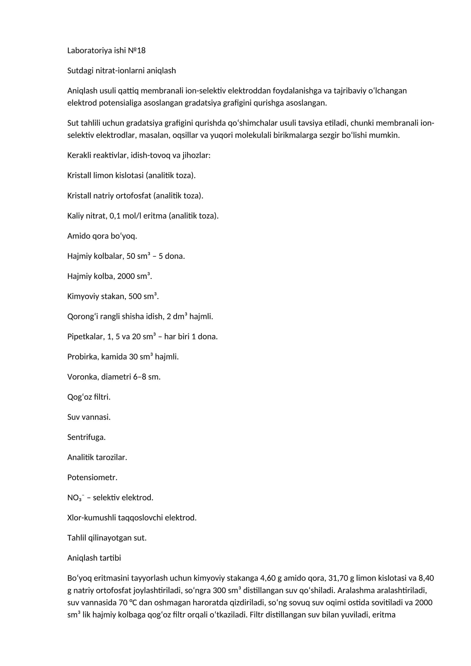 Laboratoriya ishi №18 1