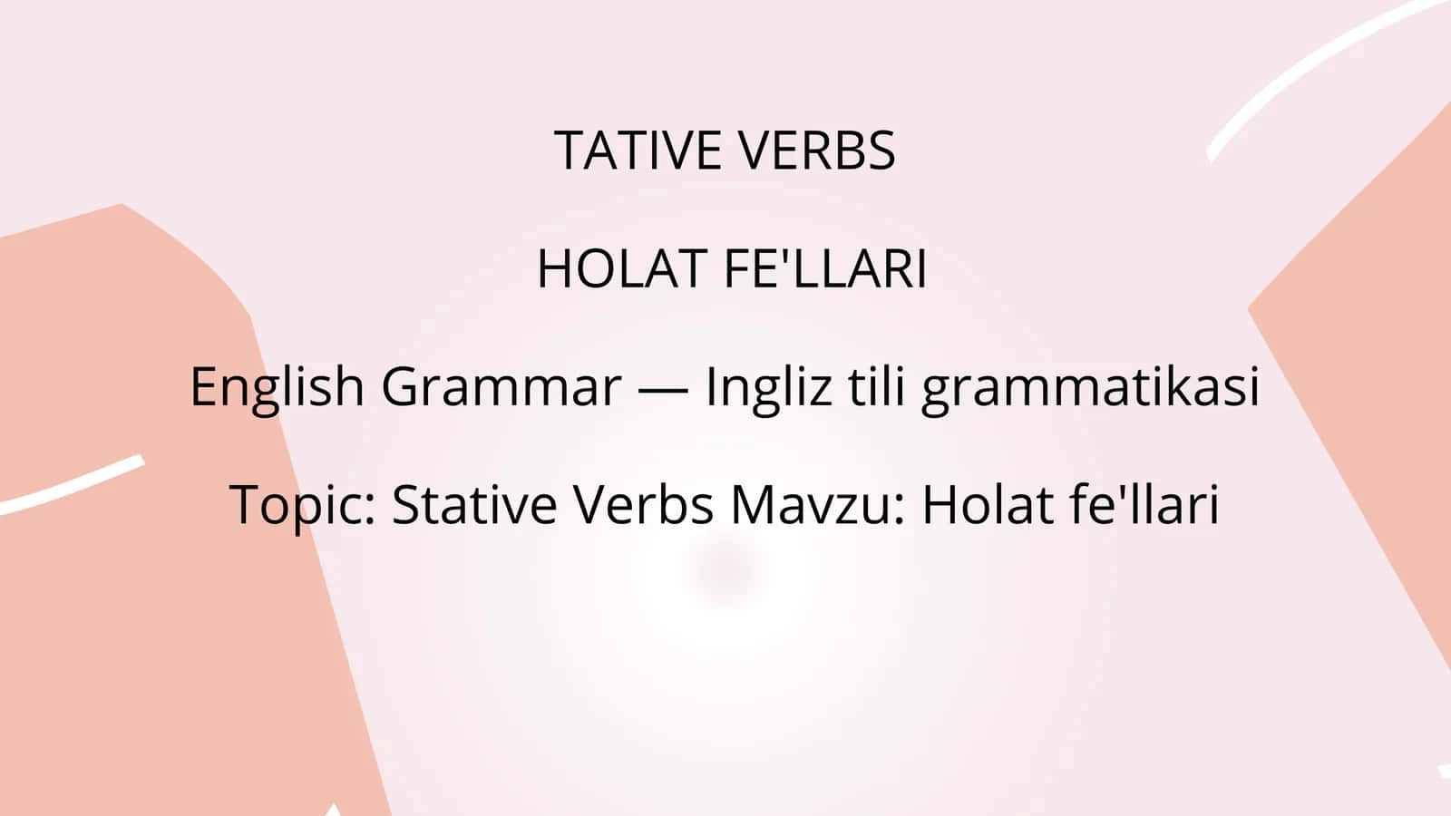Holatfe'llari 1