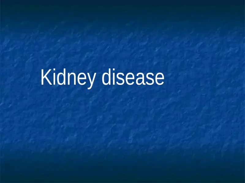 Kidney disease 1
