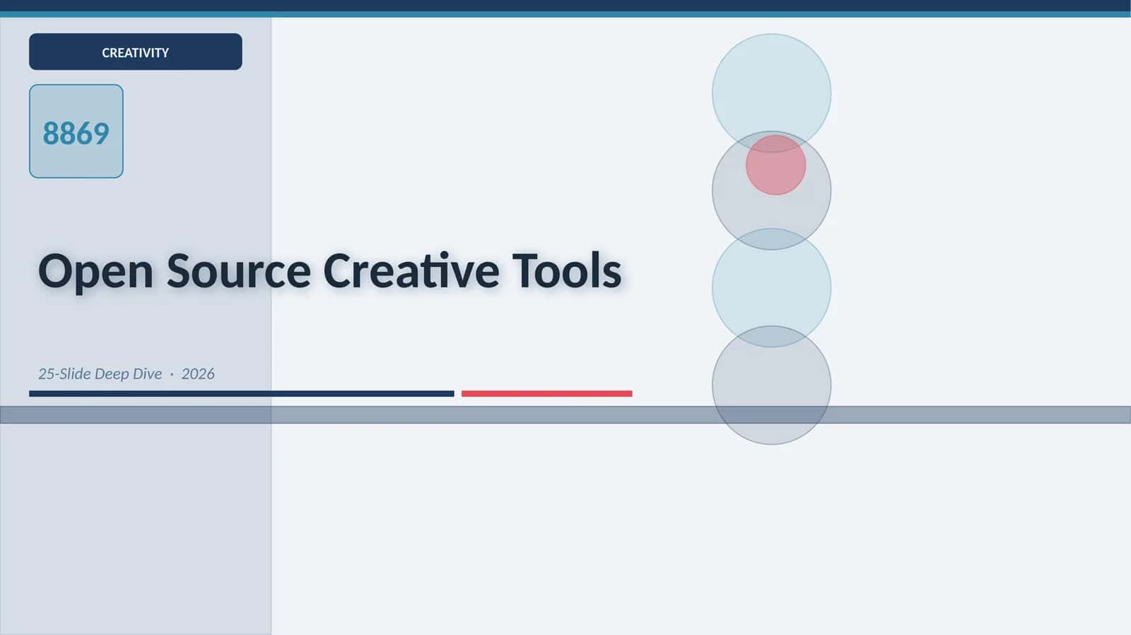 Open Source Creative Tools 1