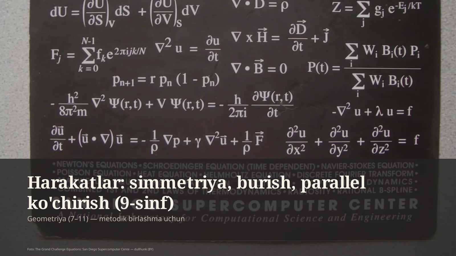 Geometriya (7–11) — metodik birlashma uchun 1