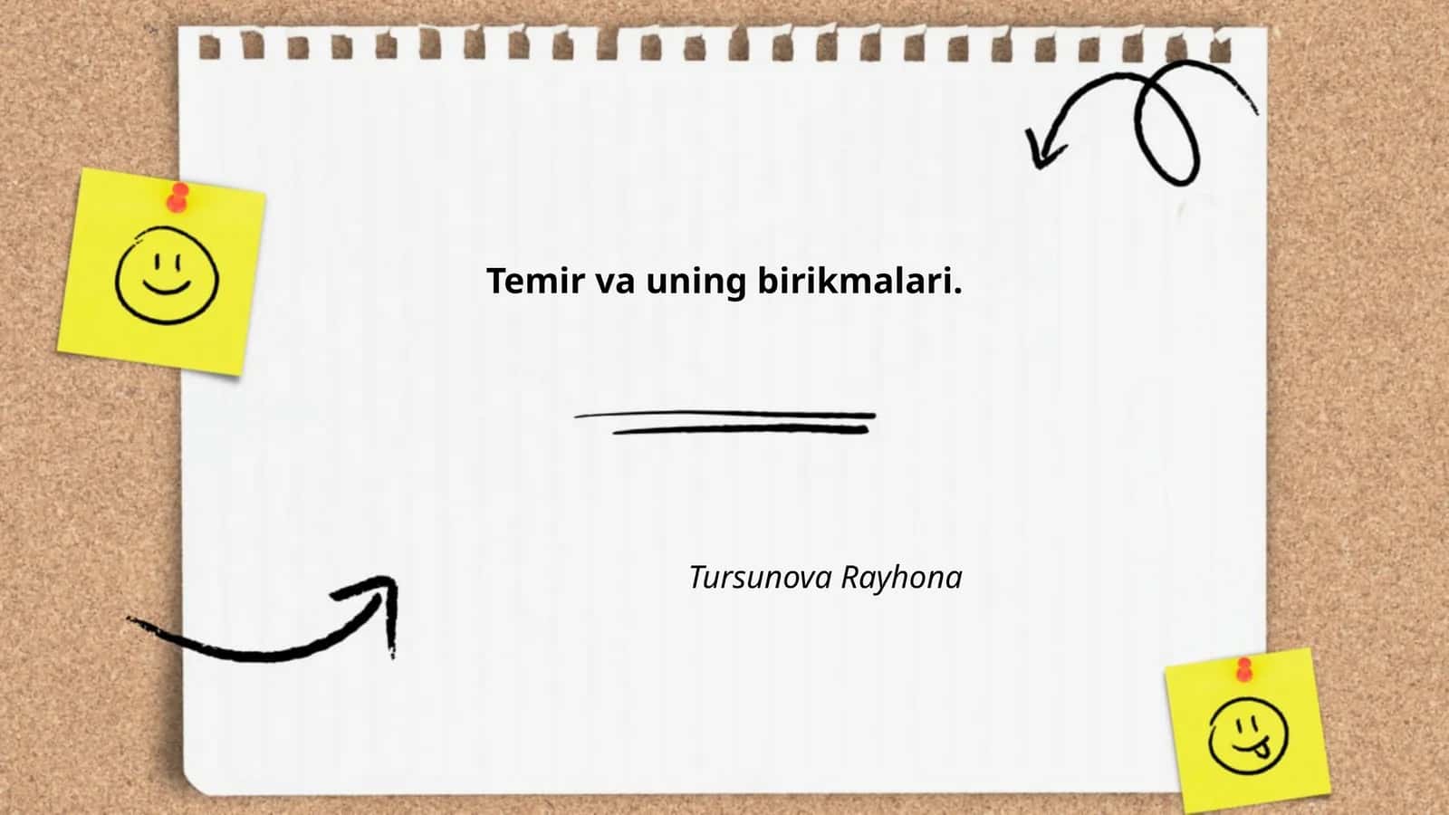 Temir va uning birikmalari 1