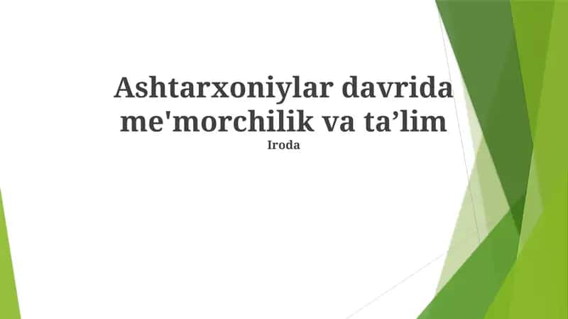 Ashtarxoniylar davri maqbaralari va yodgorliklari 1