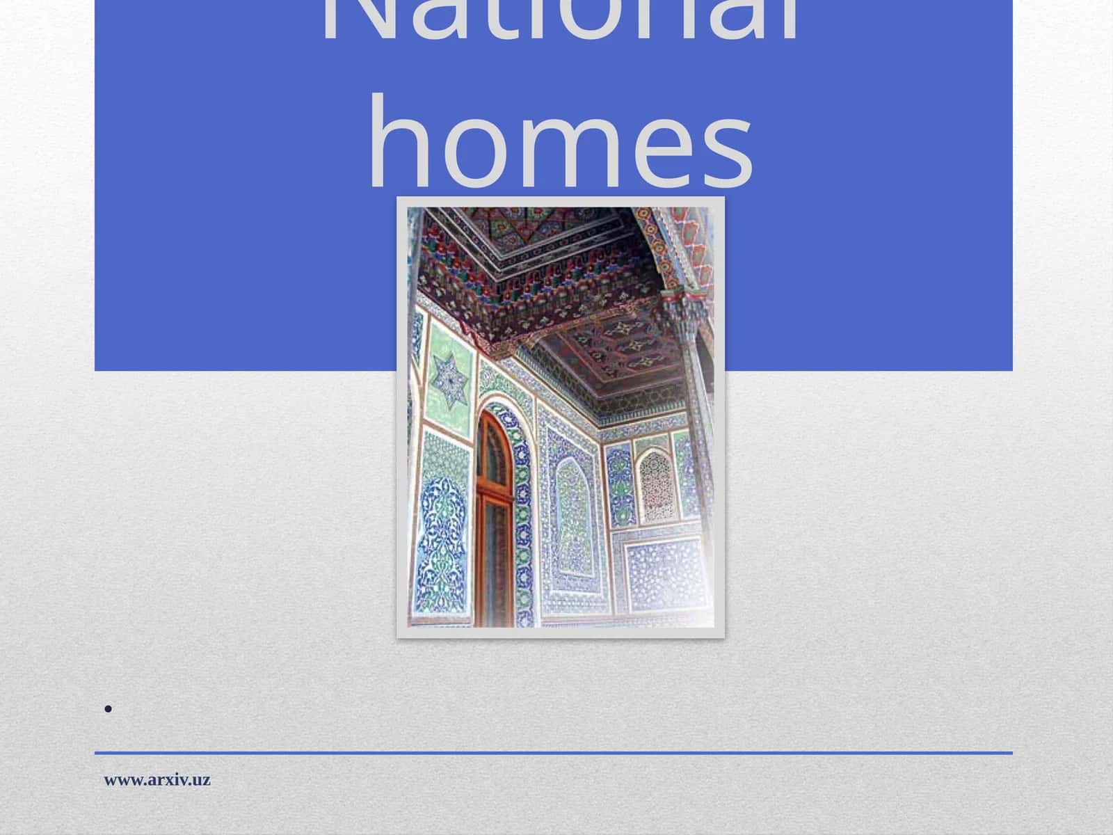 National homes 1