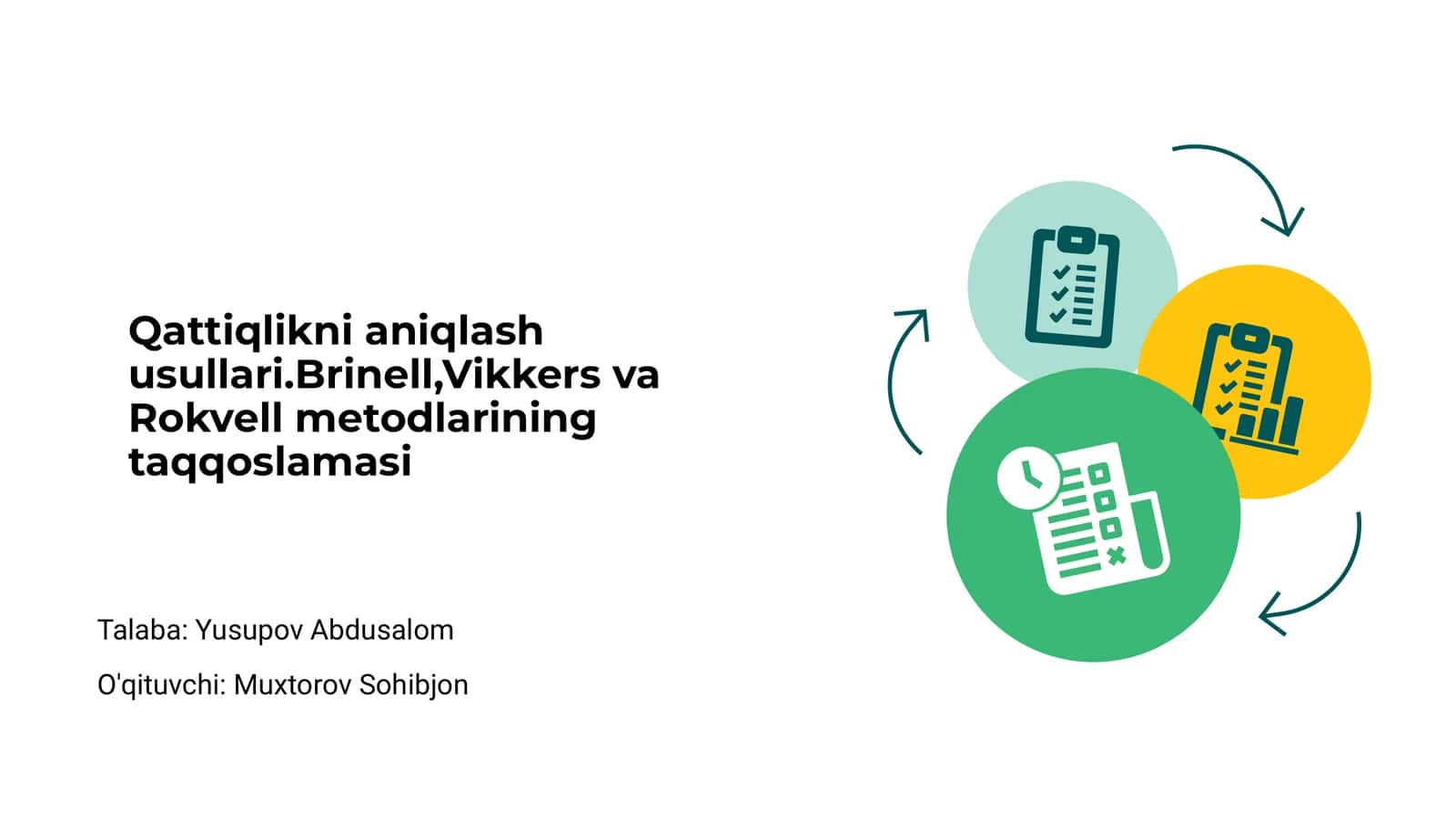 Qattiqlikni aniqlash usullari 1