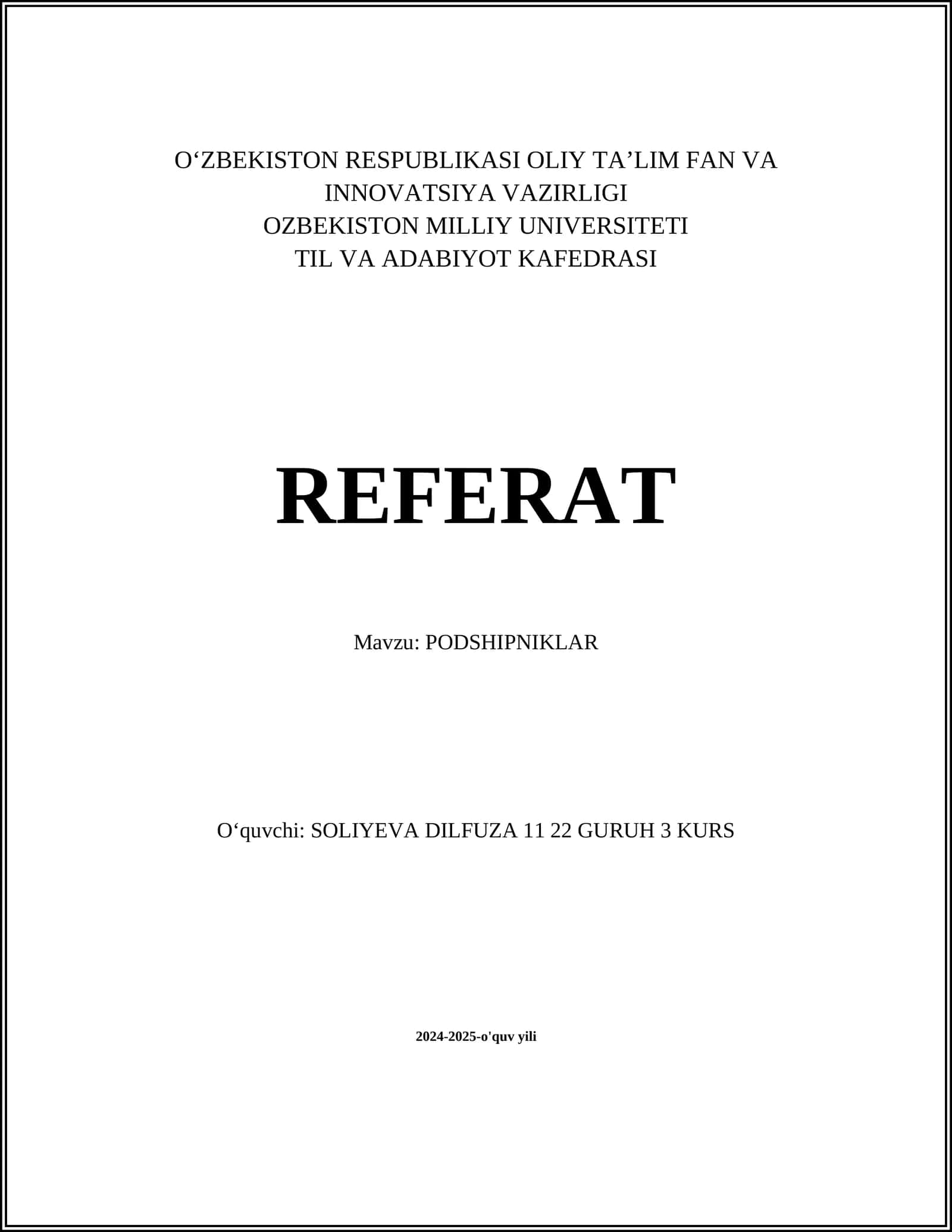 PODSHIPNIKLAR 1