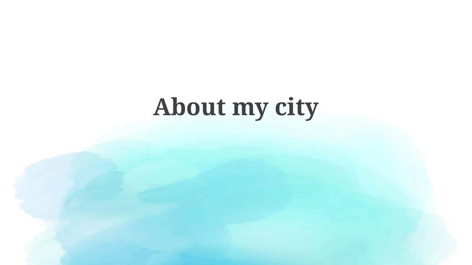 Mycity 1
