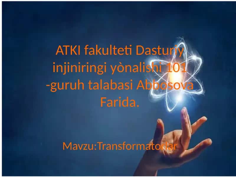 Transformatorlar 1