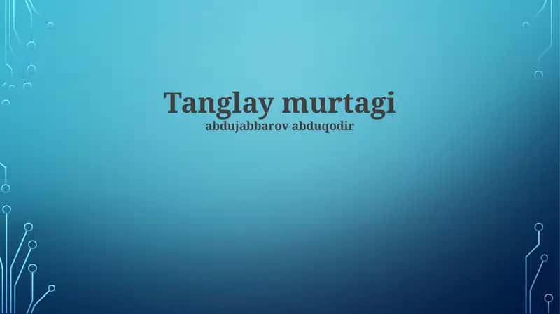 Tanglay murtagi 1