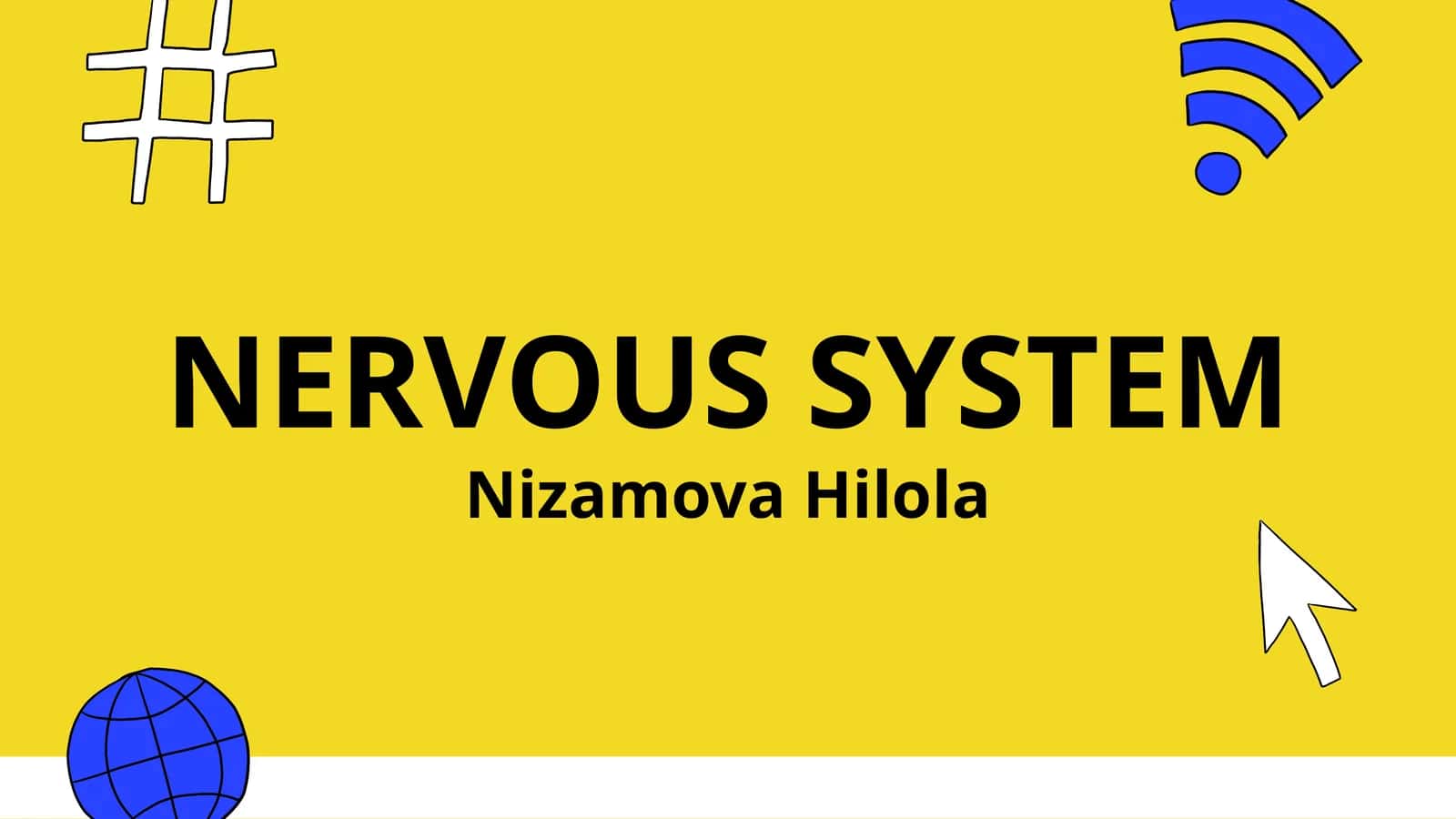 NERVOUS SYSTEM 1