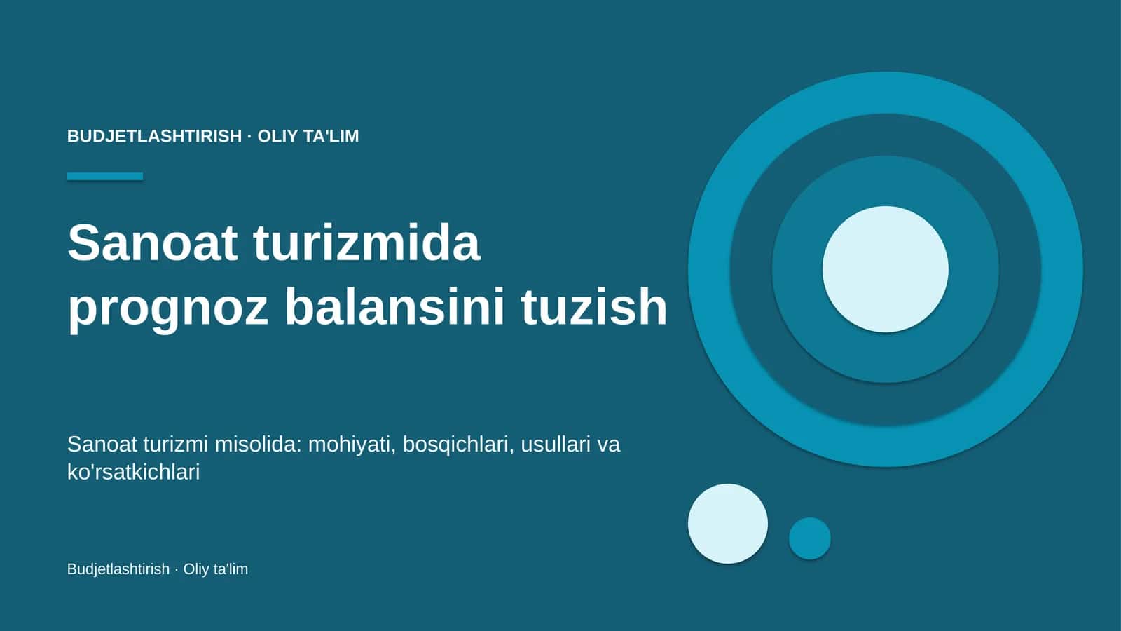 sanoat turizmida prognoz balansini tuzish 1662 1