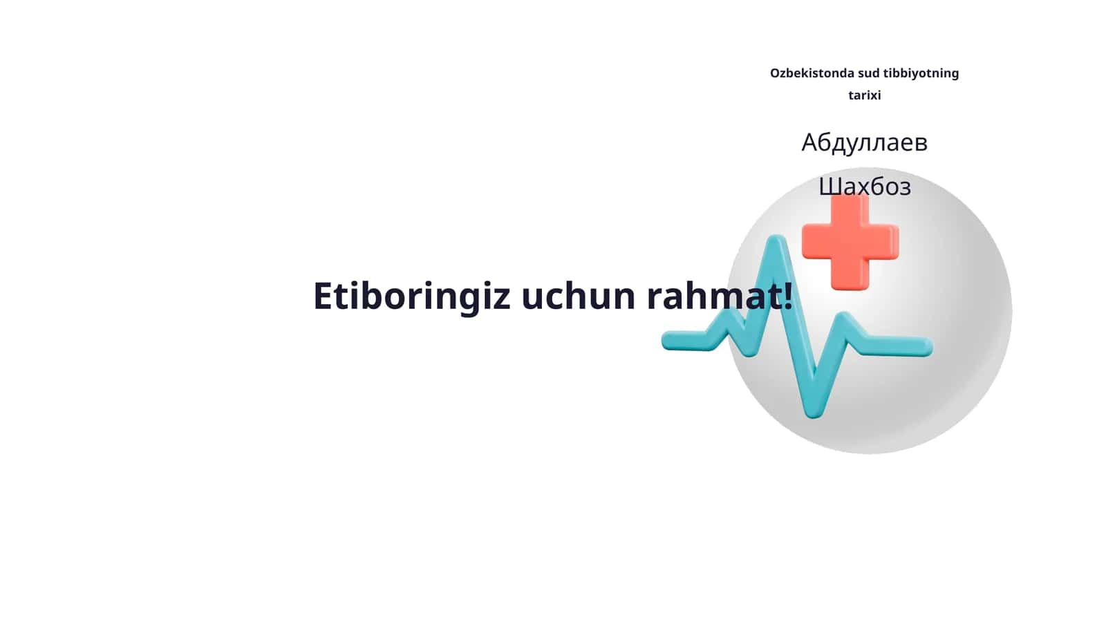 Ozbekistonda sud tibbiyotning tarixi 1