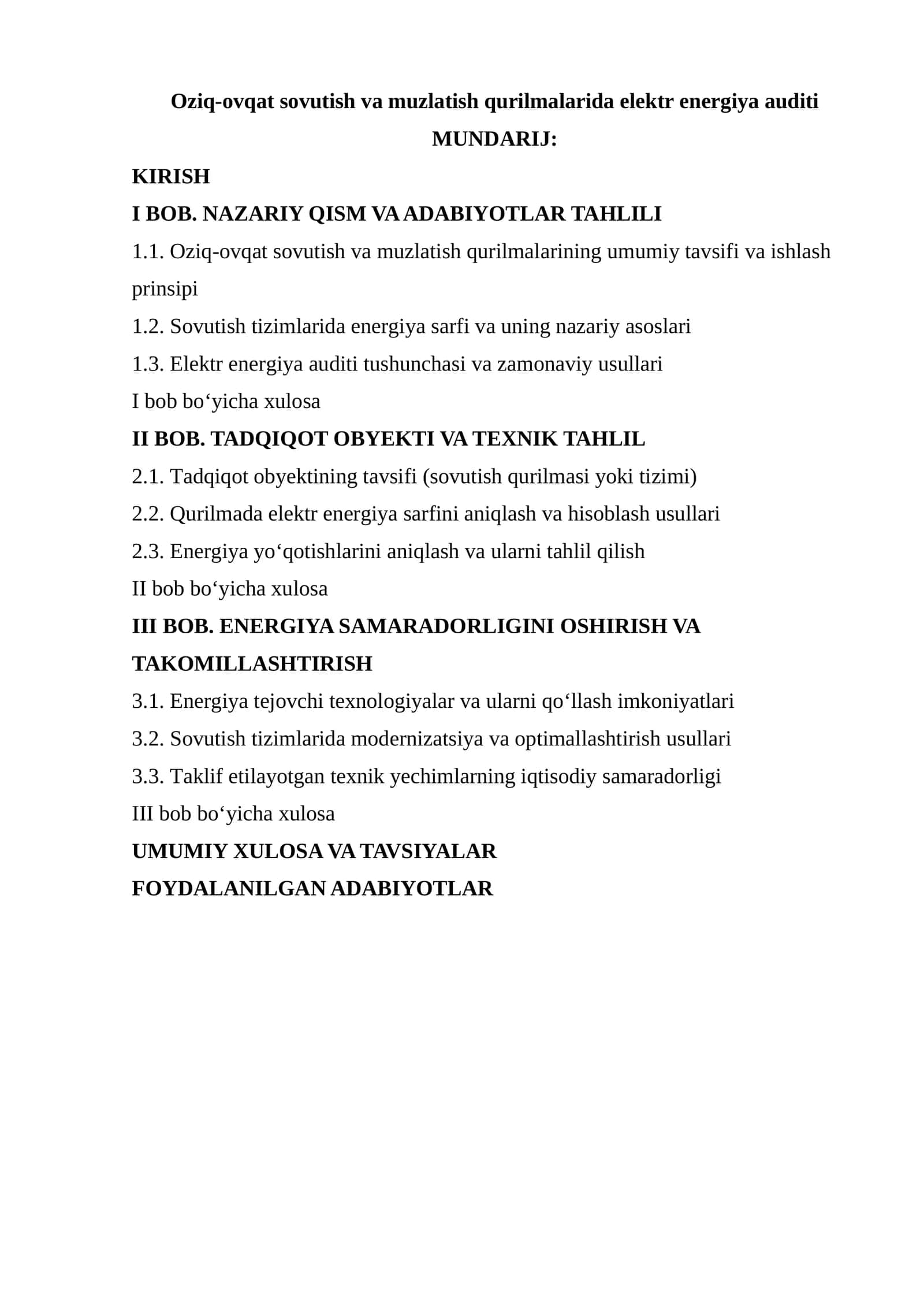 Elektr energiya auditi 1