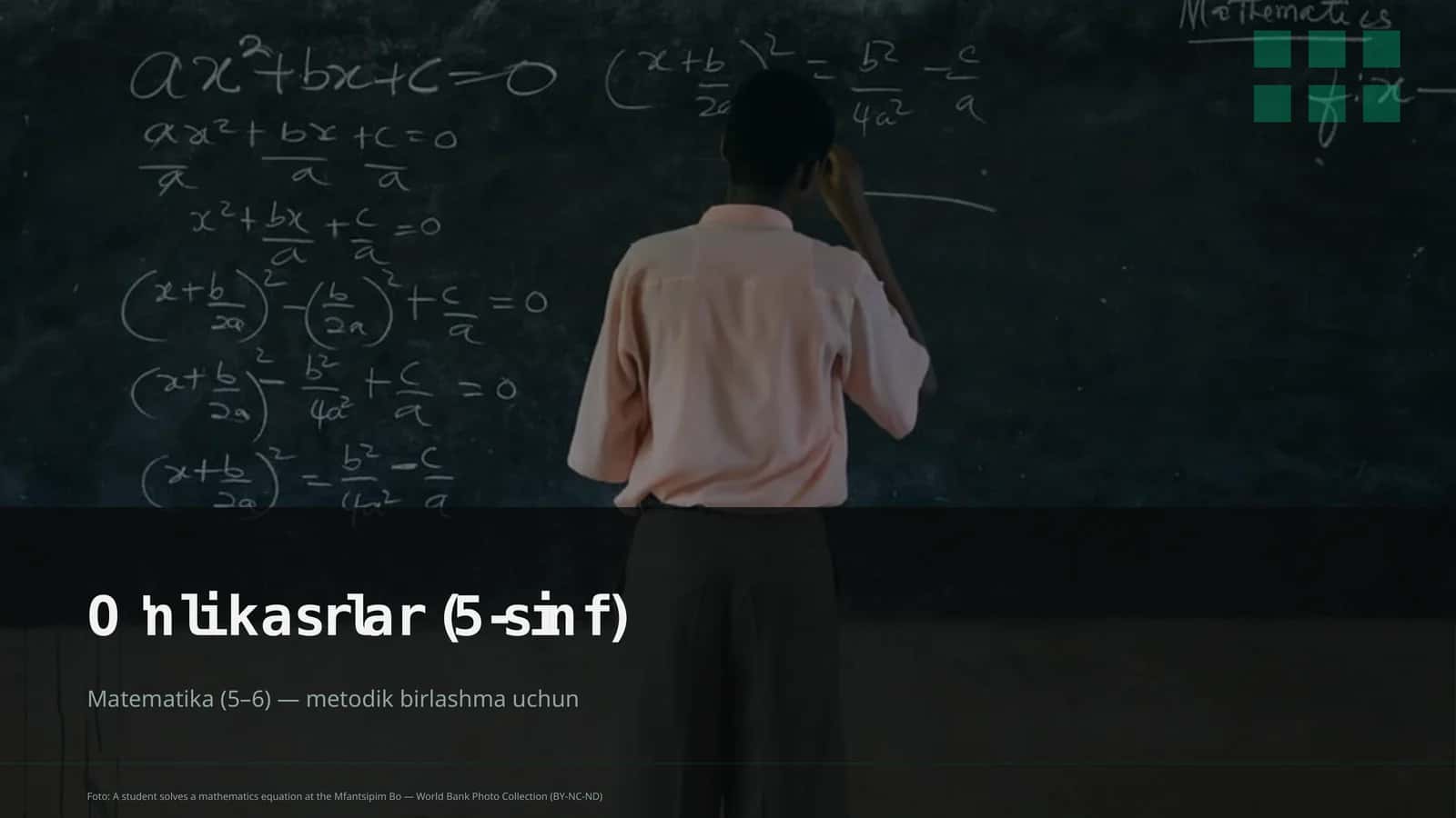 O'nli kasrlar (5-sinf) 1
