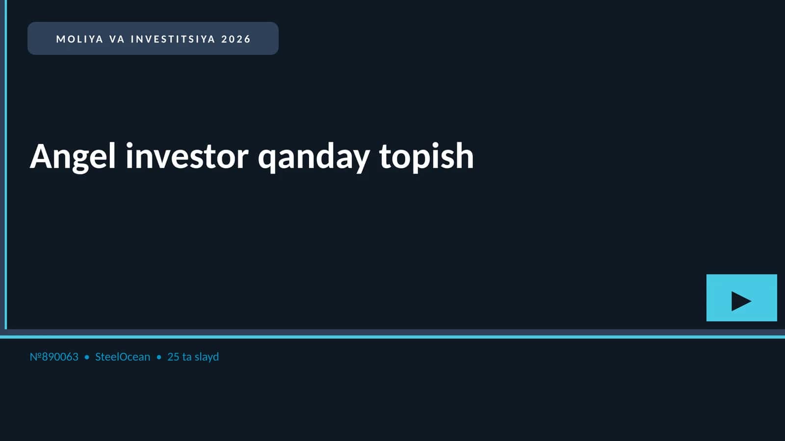 Angel investor qanday topish 1