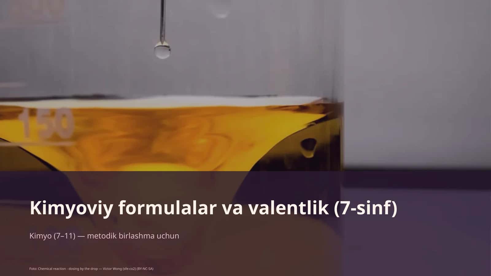 Kimyoviy formulalar va valentlik (7-sinf) 1