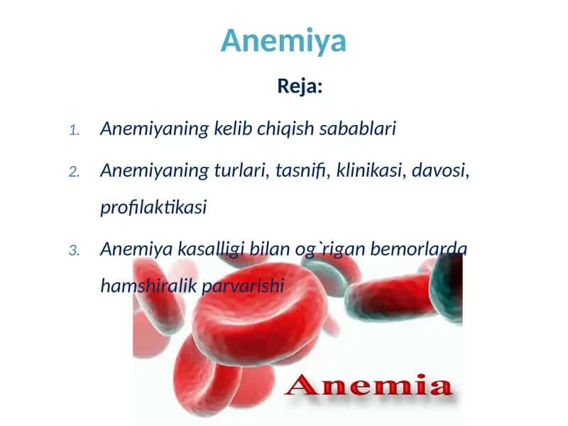 Anemiya 1